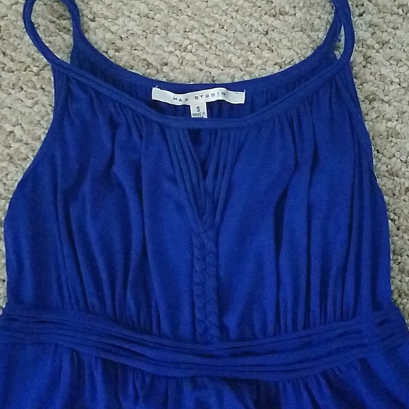 Royal Blue Maxi dress Max Studio - Picture 3 of 3